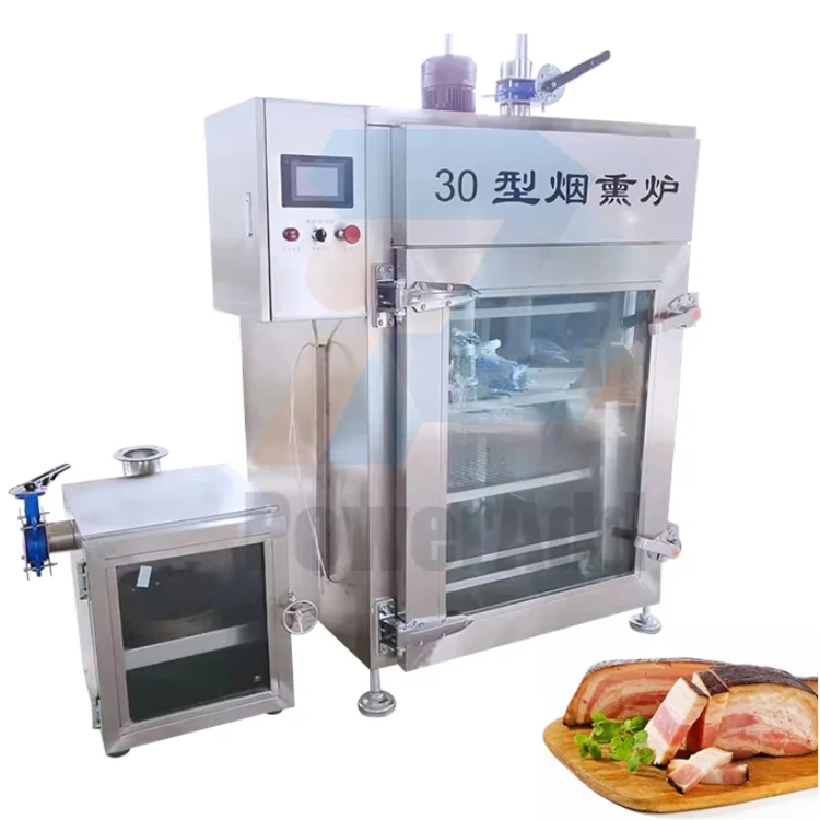 Smoked Catfish Oven / Industrial Smokehouse / Sausage Smoking Machine Price