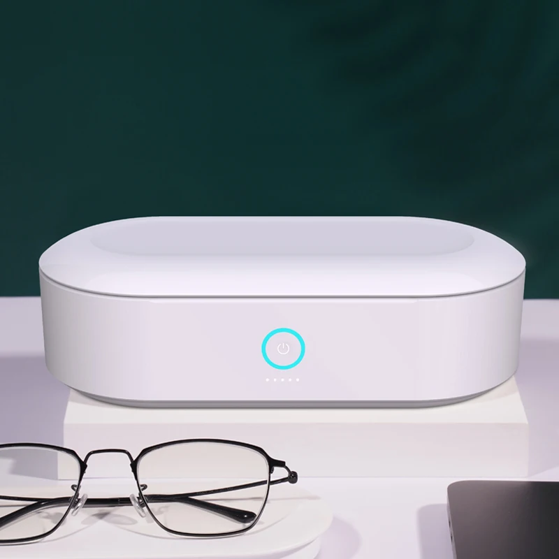 Mini household ultrasonic cleaner jewelry glasses watch wash high frequency cleaner