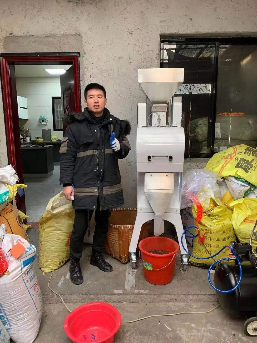 2023 latest version sesame color sorter machine sorghum wheat corn color sorter sorting machine