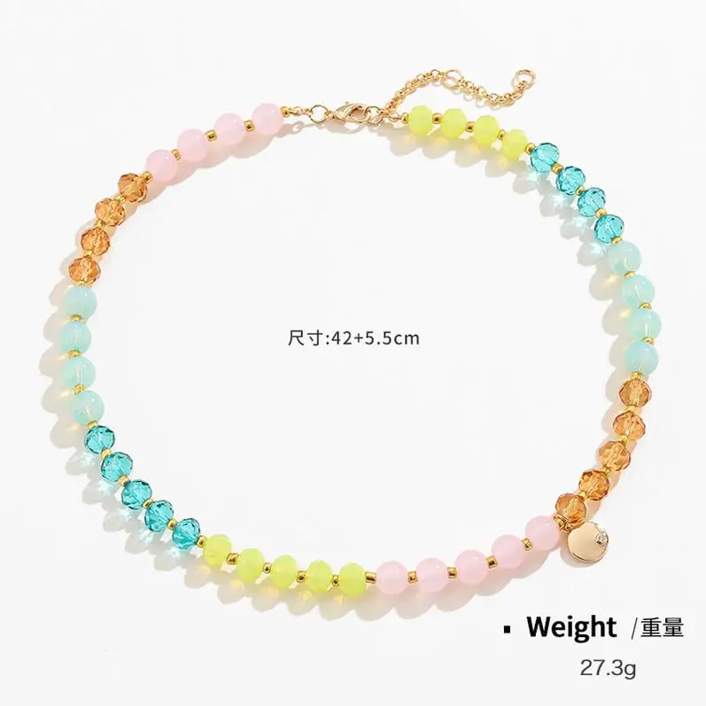 Fashion Jewelry Necklaces Dainty Love Birth Flower Name Plated Black Link Charm Long Clover Moon Heart Gift Anti Vaping Necklace