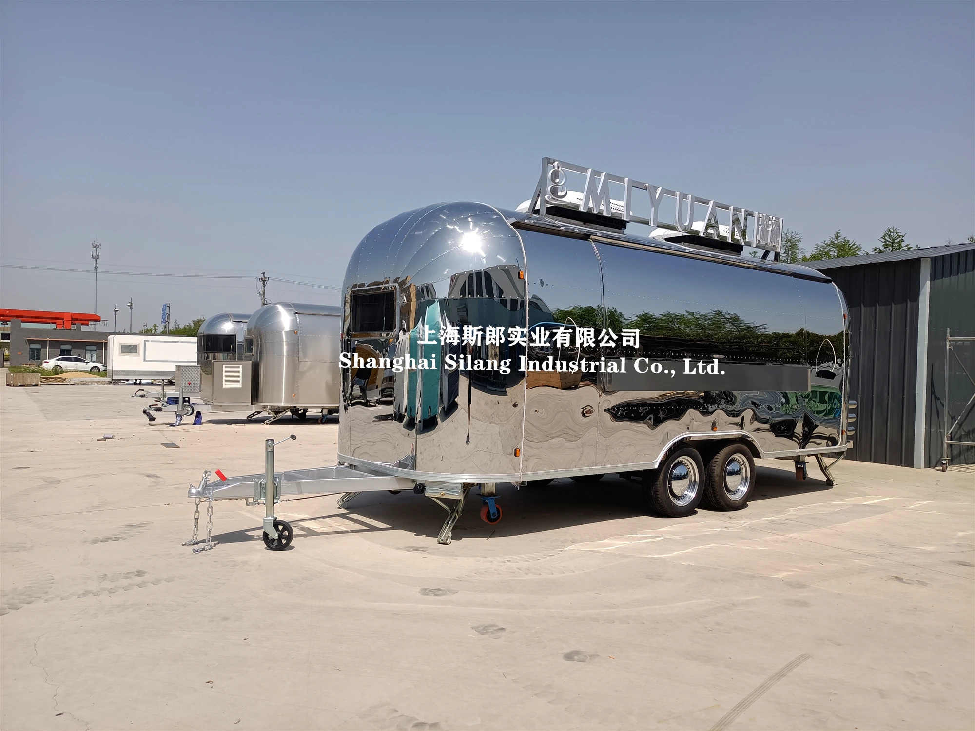 Грузовик для пищевых продуктов Airstream мобильный кухонный прицеп быстрого питания