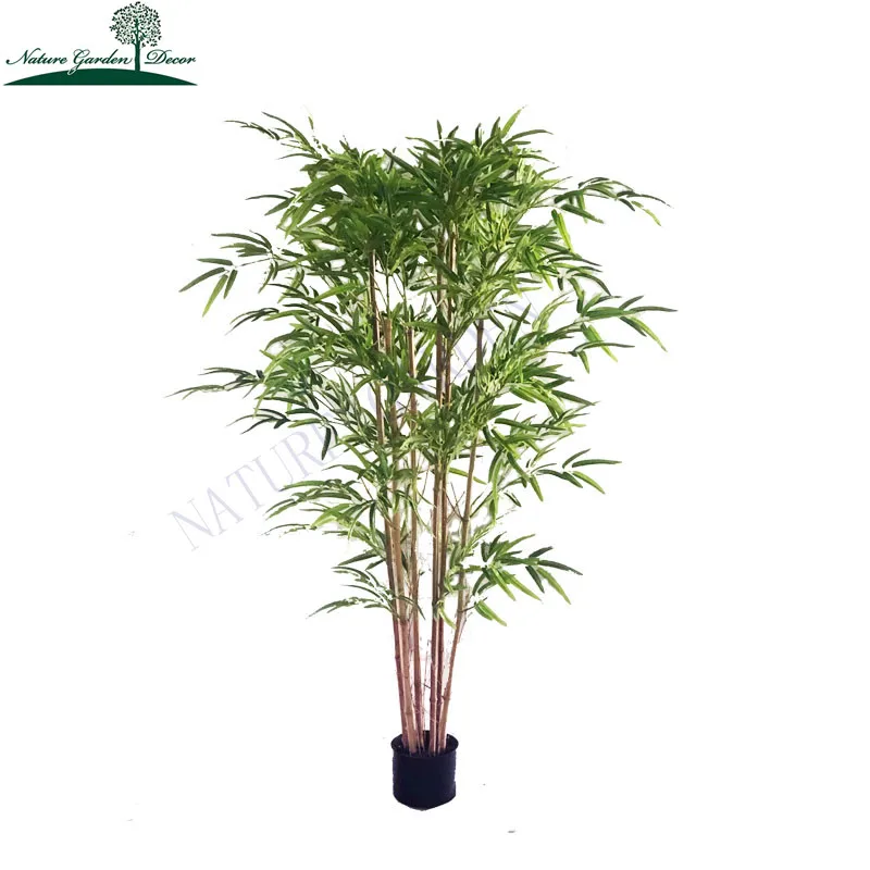 Wholesale 5ft Green Fake Bamboo Plants For Home Shopping Mall, Supermarket Trees Faux Bamboo