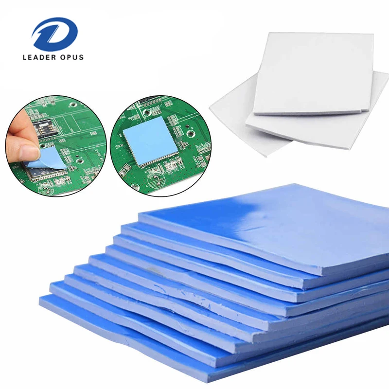 CPU laptop cooling pads thermal silicone conductive gap pads