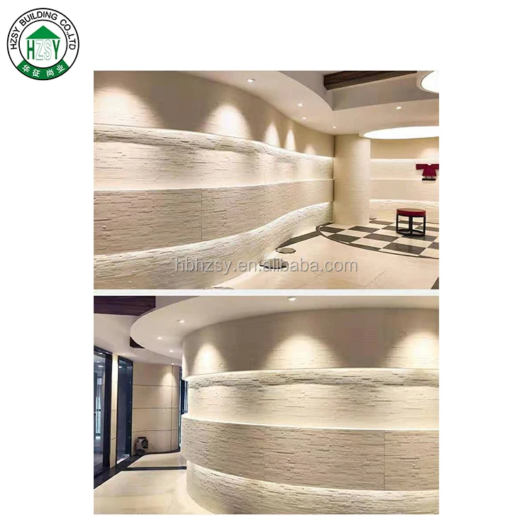 HZSY  cultural times of mark stone veneer Murals Restaurant for Living Room TV Background Wall Home interior decoration