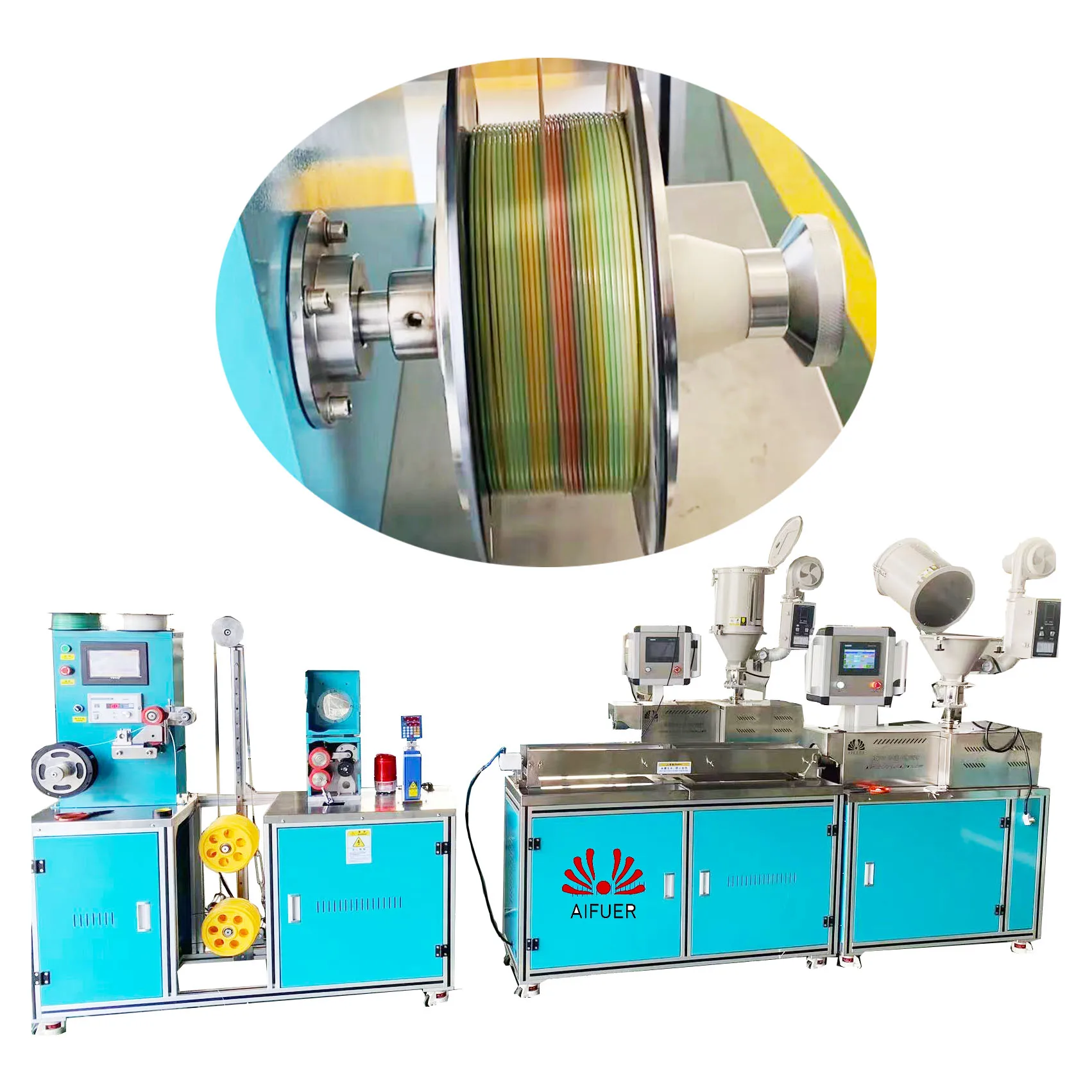 Design idea 3D filament making extruder machine