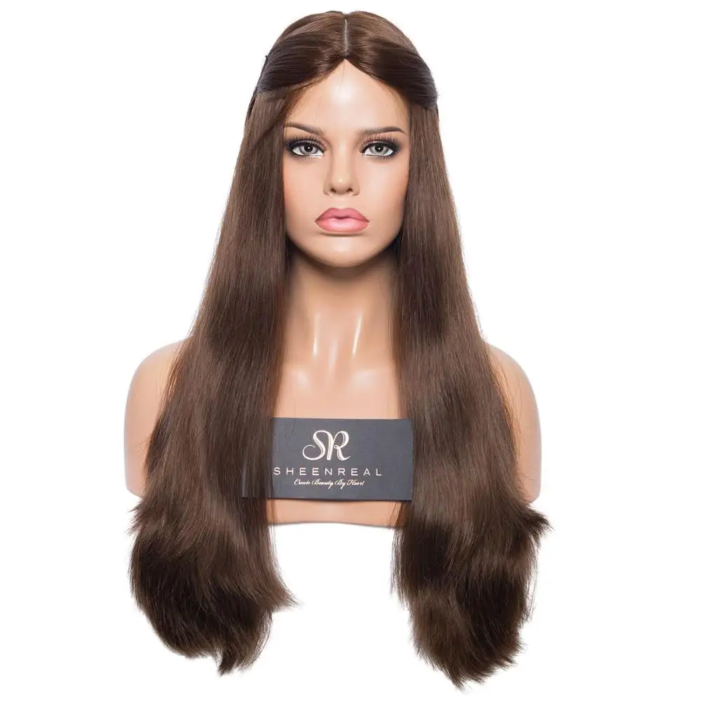 
Jewish Wig Straight 250% Density Big Layer Silk Base European Unprocessed Virgin Human Hair Wig 