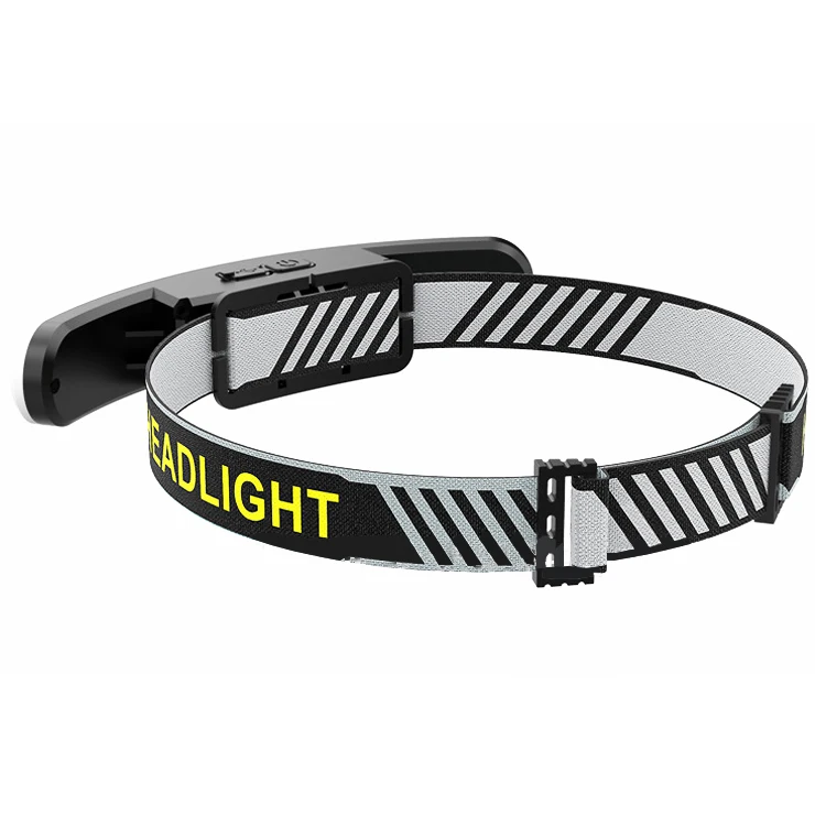 Hot Sale USB Rechargeable working Strip Light COB Light Flashlight Wide Beam LED Headband Light for Camping