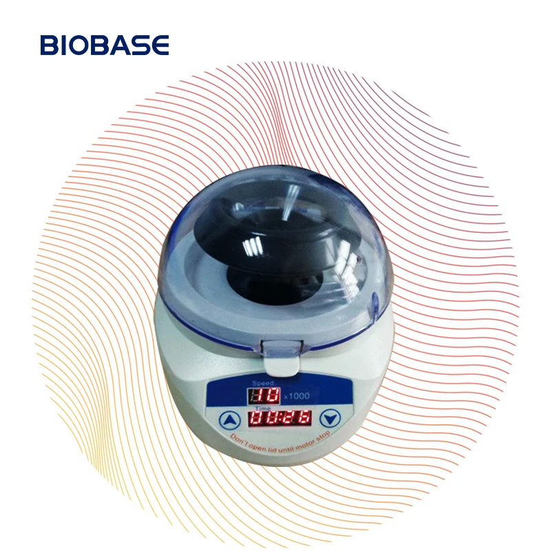 
BIOBASE China Mini Centrifuge Lab Centrifuge Machine Biosafety Centrifuge With Timing Function  (1600219812490)