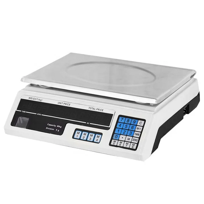 High Quality Manual Weighing Scale Price,  Market Smart 40kg Digital Scale