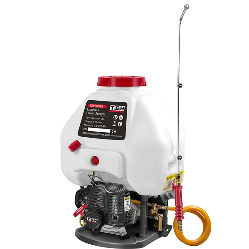 TEH Special hot selling 10.5kg weight gasoline engine sprayer stationary gasoline with nozzle