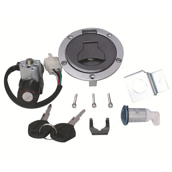 Ignition Switch Gas Cap Seat Lock Keys Set for Wangjiang Grand Gongzi WJ125-18MSX Little monkey M3