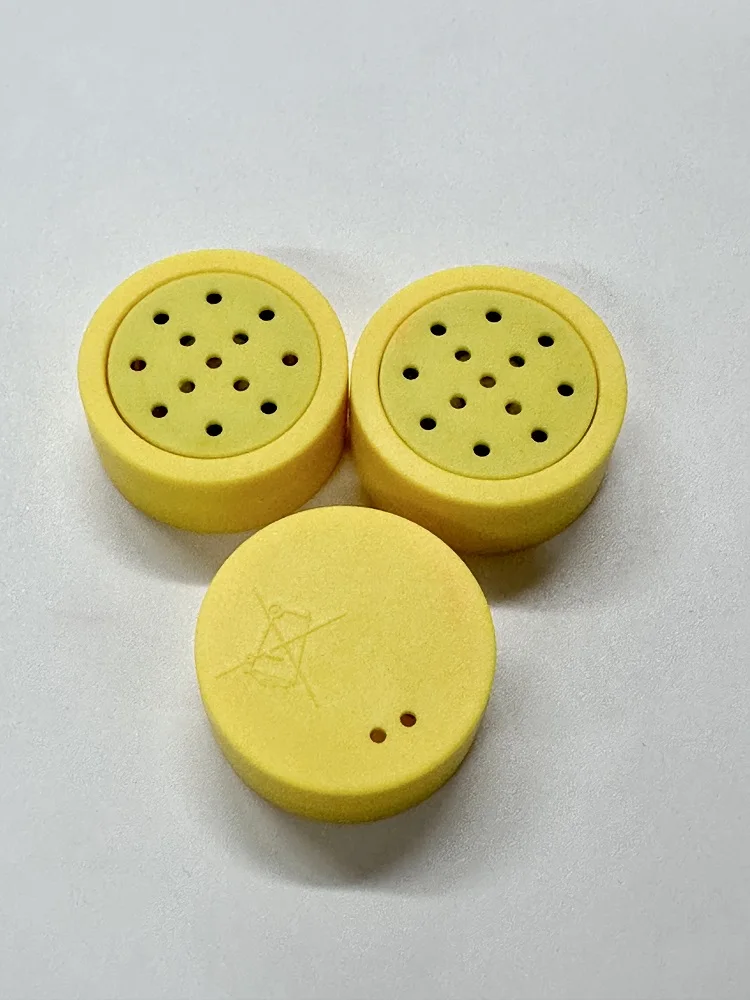 Customized Mini Round recorded Sound Squeeze Button Box Module for Audio Books Plush toys multi language voice music