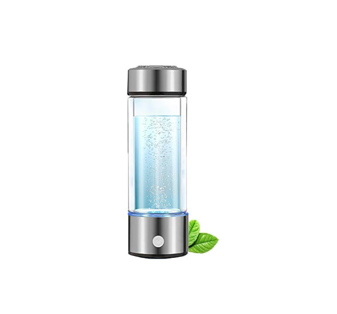 Hydrogen Rich Water Cup PEM Portable USB Rechargeable Ionized Water Generator bottle 400 ml