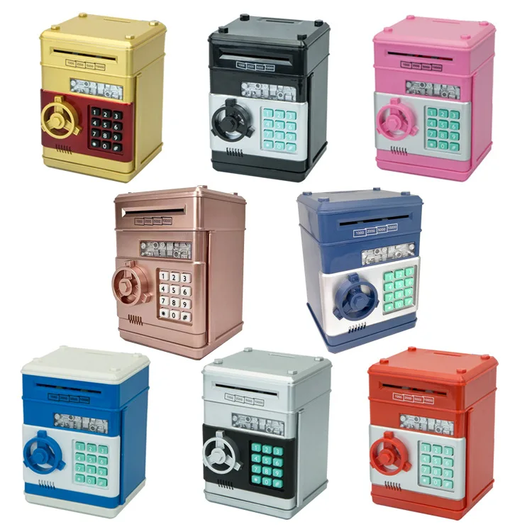 yiiyo Custom Small Atm Auto-rolling Money Password Safe supplies wedding party ramadan box coin bank