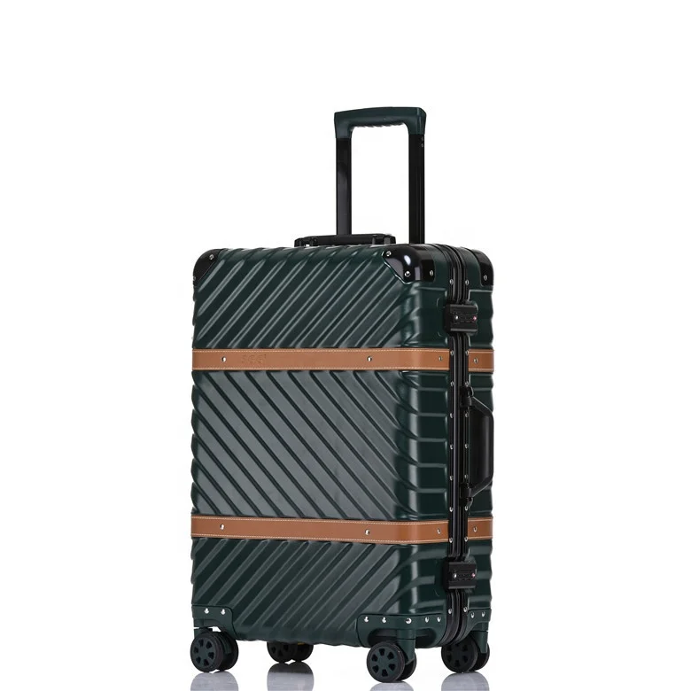 2020 Air Express Hard Suitcase ABS Aluminum Frame Luggage with Trolley