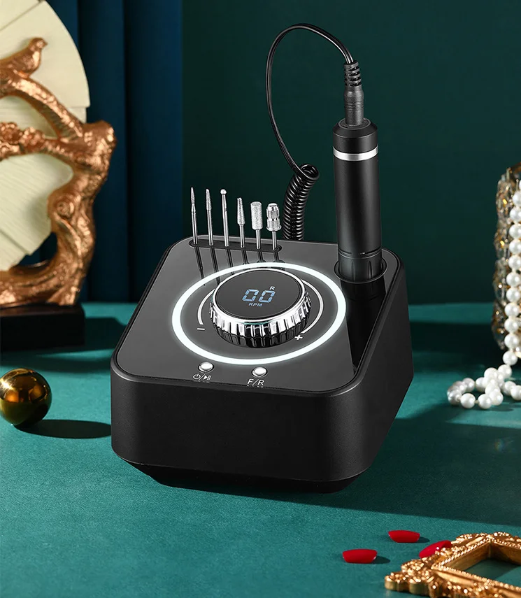 Профессиональный электрический аппарат для маникюра и педикюра 40000 об./мин.
