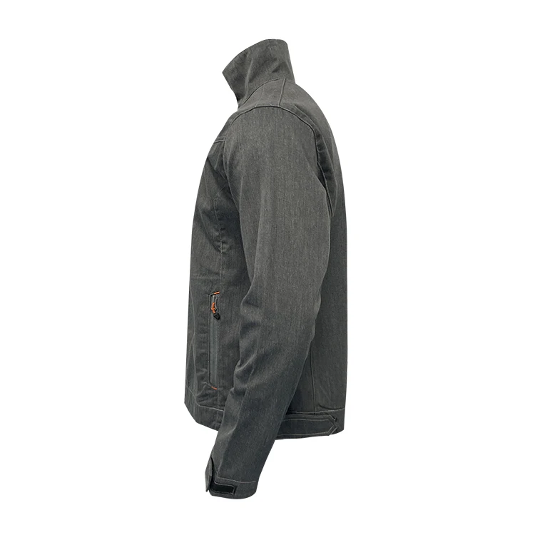 Wholesale protective snickers workwear man gray jacket