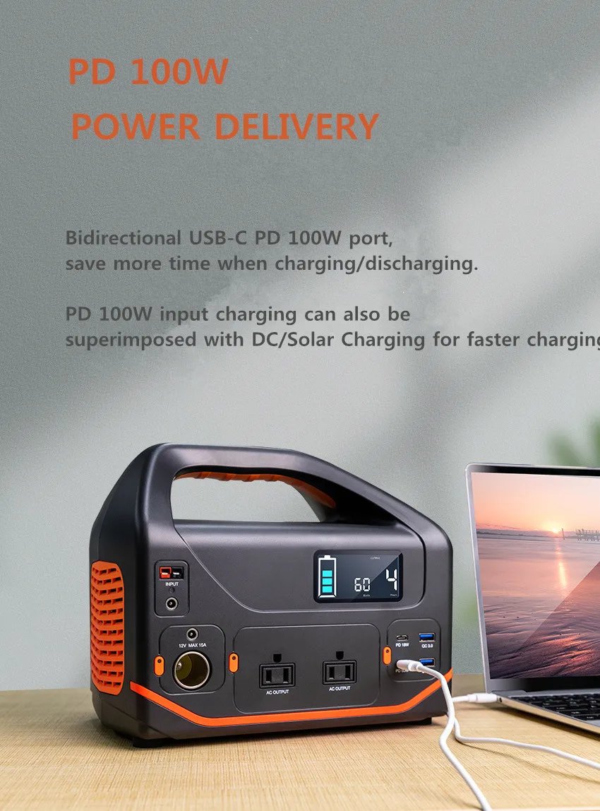 1000w Portable Power Station Generator 1200w 1024Wh  Lifepo4 Battery  APP Control Emergency UPS  Mobile Solar Power Station