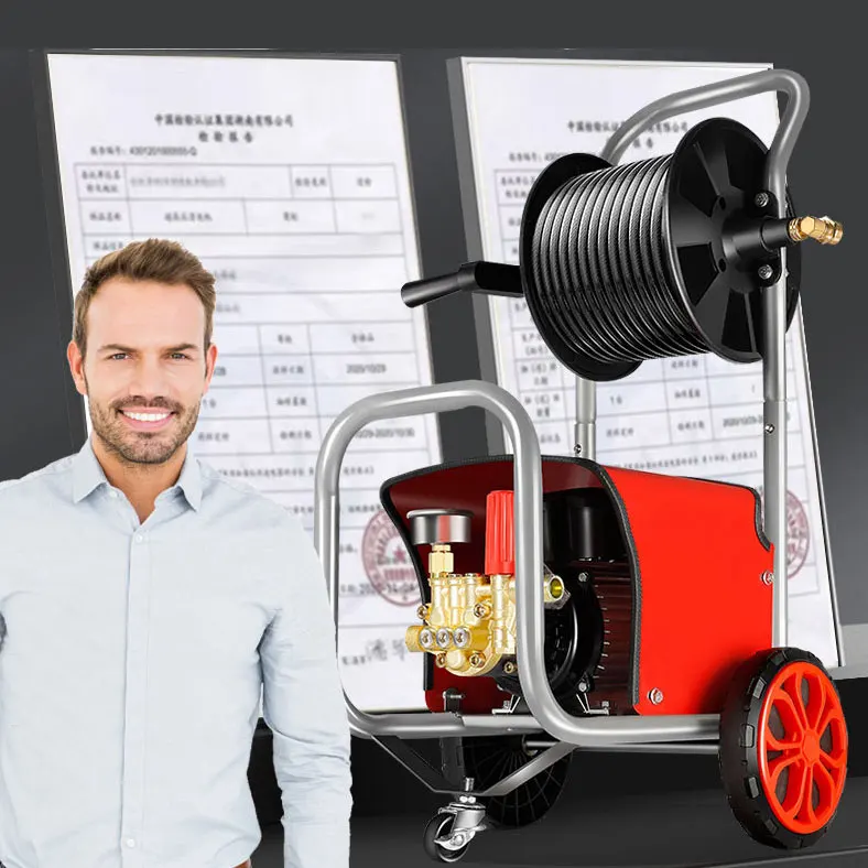 Factory Wholesale High Quality Intelligent Temperature Control 100% Copper Motor 2.5KW High Pressure Car Washer