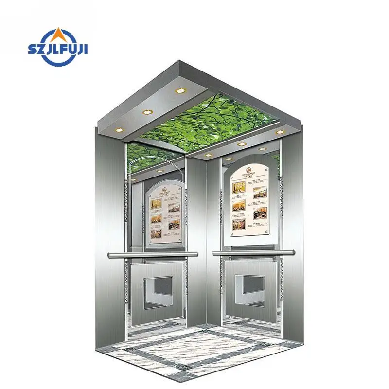 FUJI low noise 6 person passenger building lift elevator price
