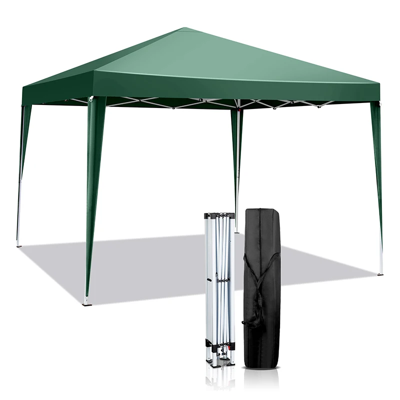 outdoor garden awning wedding party popup tent with sidewall and sand bag
