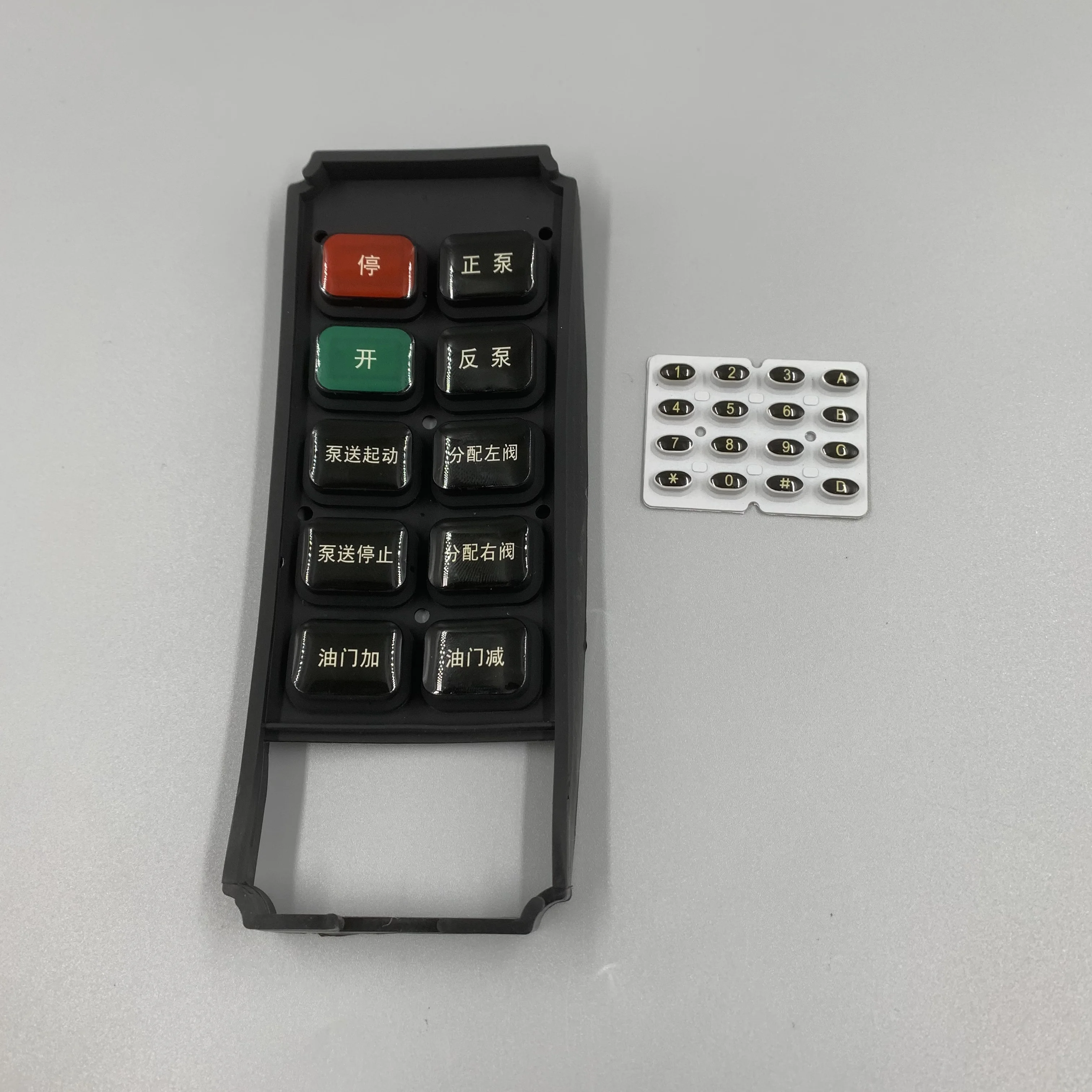 Силиконовые клавиатуры хорошего качества для машины POS мобильного телефона пульты