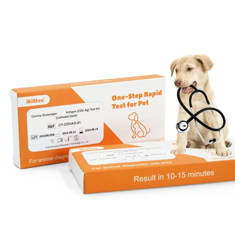 Cdv Cav Civ Test Kit Cdv Cpv Test Kit Cdv Canine Distamper Rapid Test Kit