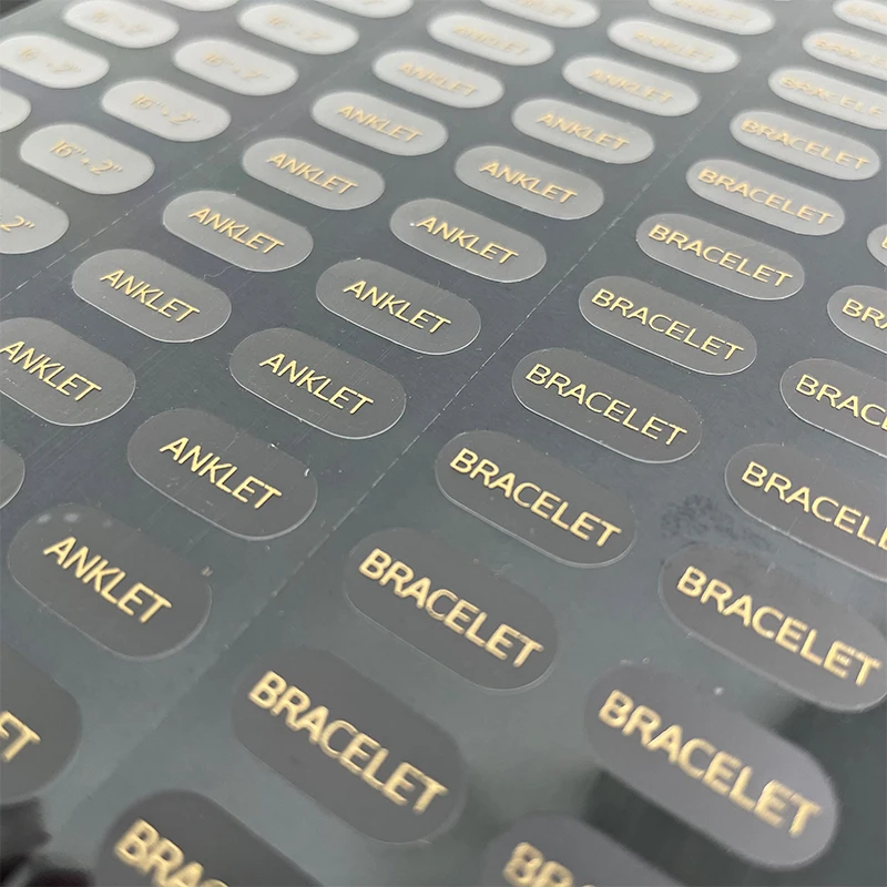 High quality customized waterproof self adhesive transparent stickers round packaging labels