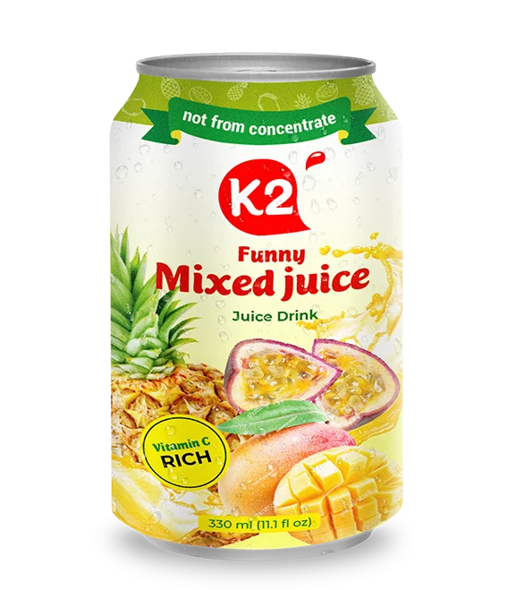 240ml Mixed Juice Not from concentrate Best Price Good Flavor High Quality Brand Manufacturer OEM Service