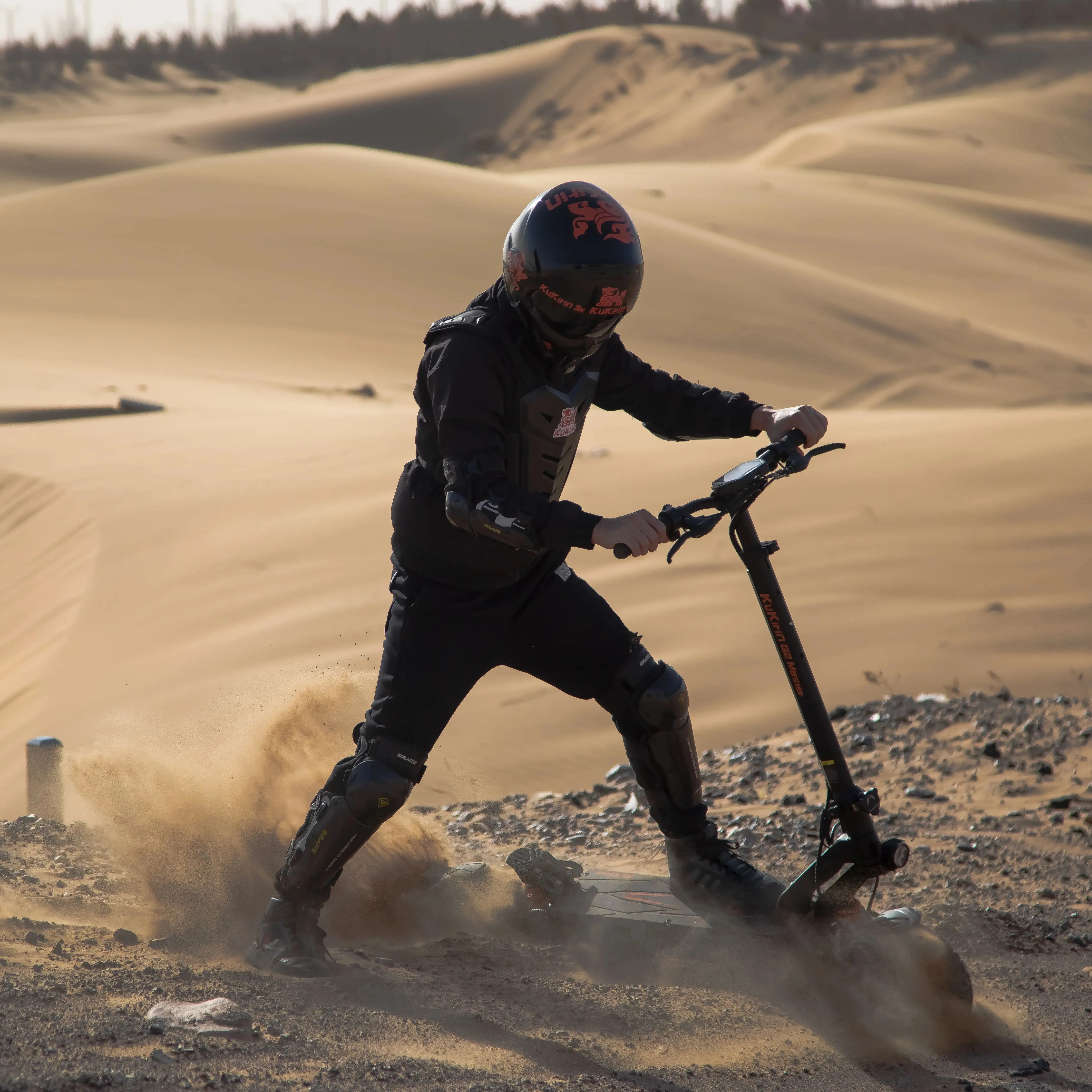 Unicool Custom G2 Master 52V 200W 60Km/H high speed folding dual motor electric scooter for adults off-road