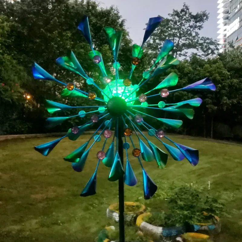 pinwheel metal Garden Windmill