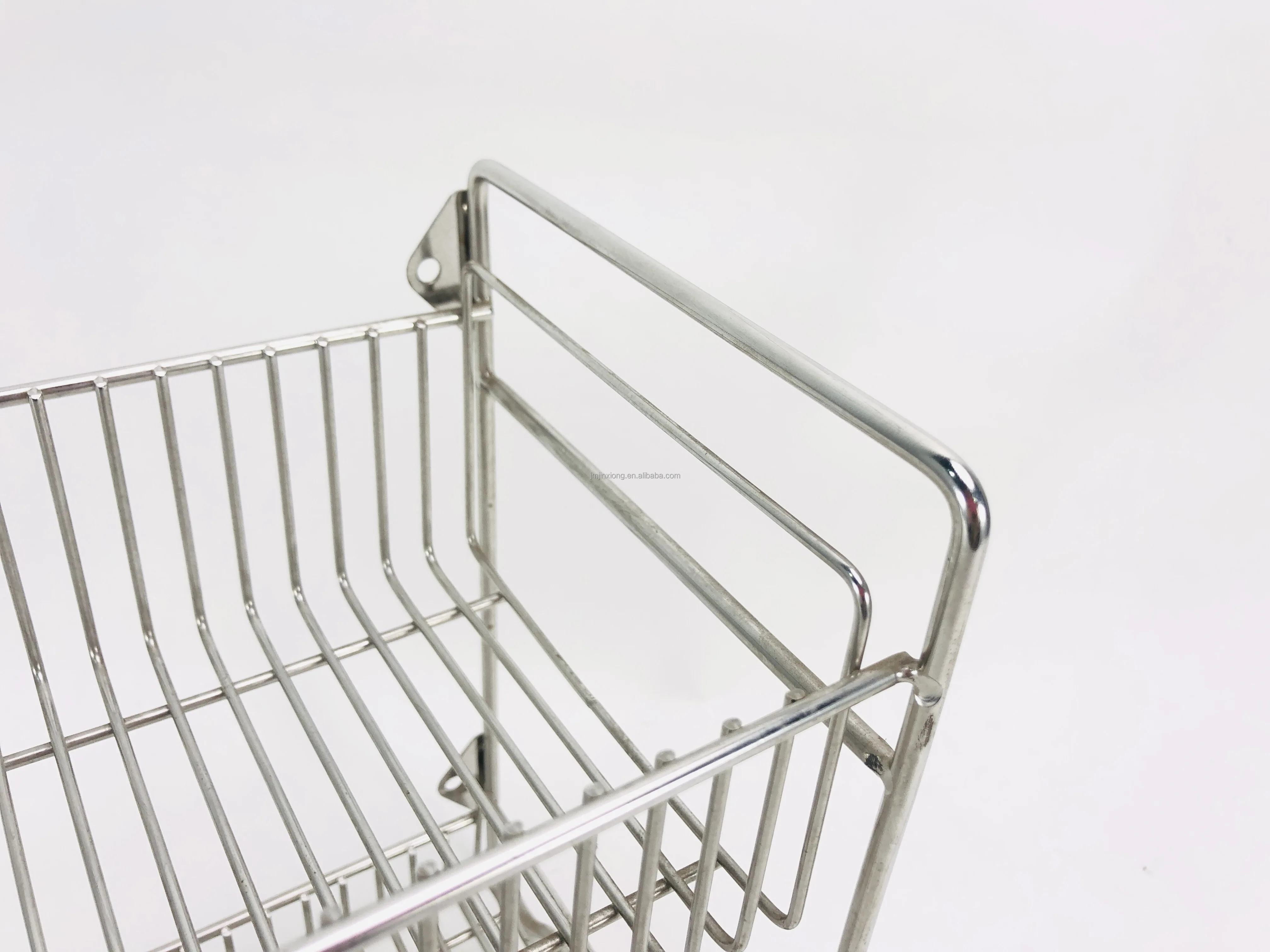 Stainless Steel Mesh Spice Rack 2 Tier Kitchen Seasoning Rack Organizer Spice Holder Wire Basket