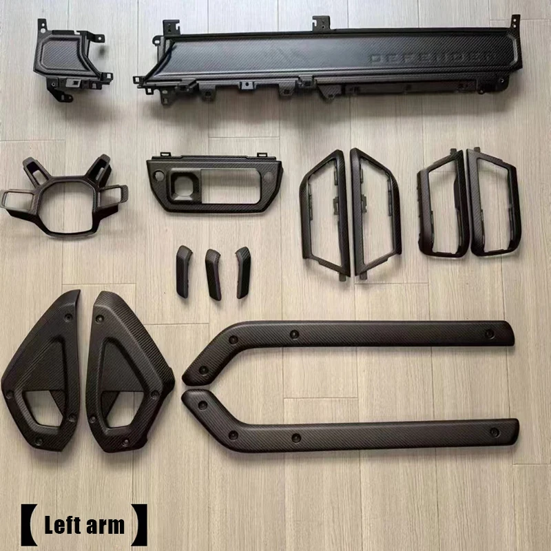 Accessories Interior Modification Armrest Box Inner Trims For Land Rover Defender 90 110 model 2020-23