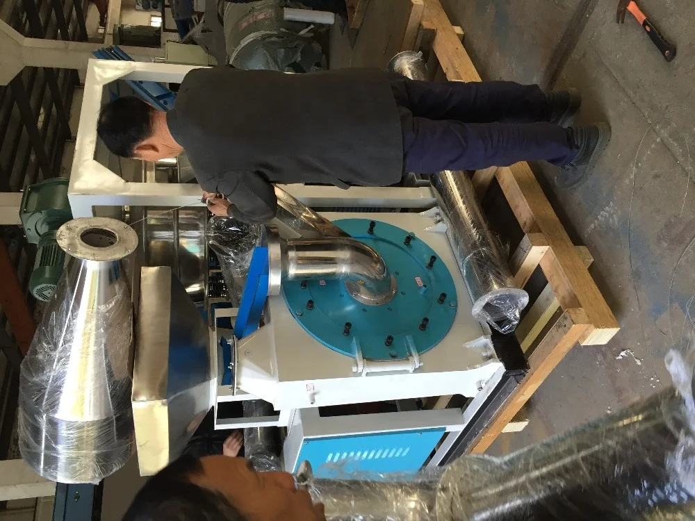 PE ABS PP PVC LLDPE HDPE LDPE Plastic Pulverizer/Milling Machine/High Speed Powder Grinder
