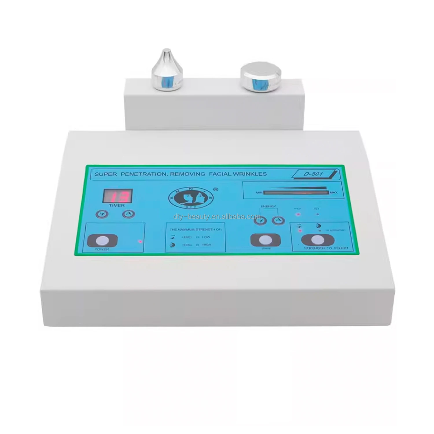 DTY  ultrasonic beauty galvanic instrument Ultrasound Facial Beauty Cleaning Device