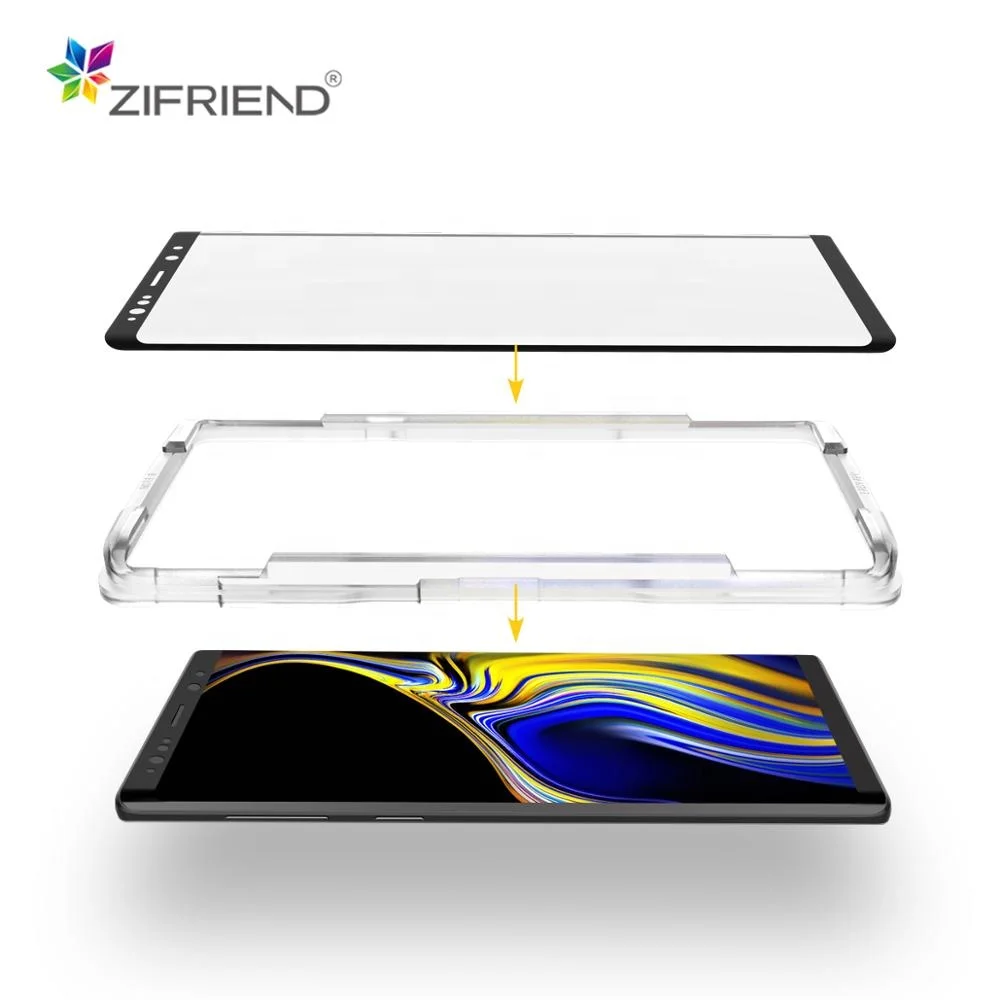 Premium 3D Large Curved Edge Full Glue Tempered Glass Screen Protector for Samsung galaxy s7 s8 s9 s10 plus note 8 9