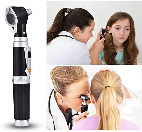 Black Electric Custom Marking Ce Instrument Otoscope Wholesale Price Double Screen Optical Machine Glasses