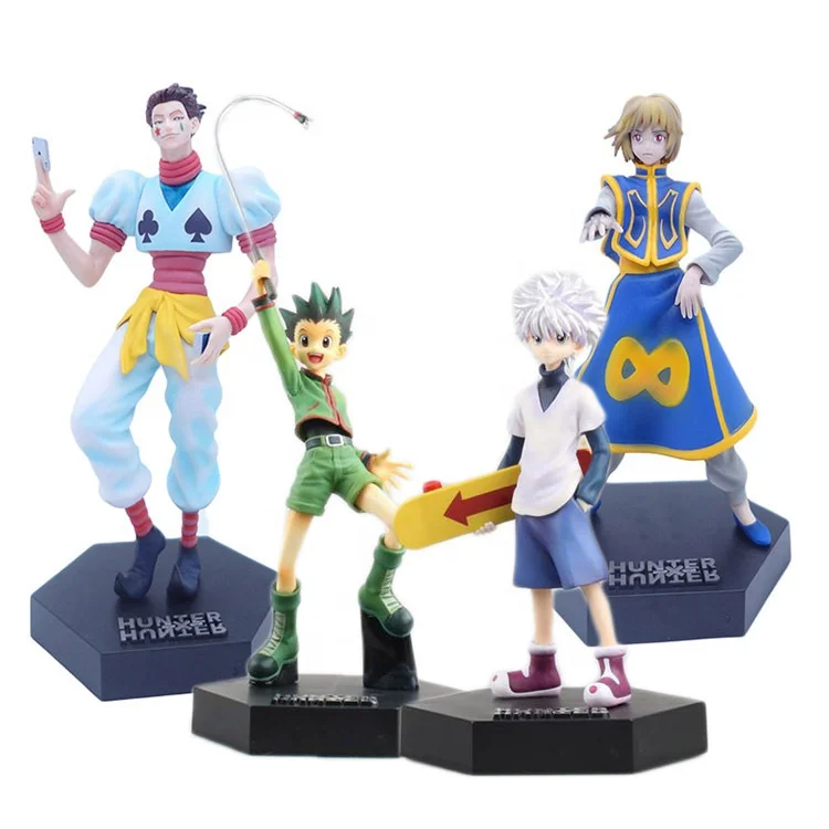 best seller 18.5-21.5cm anime HUNTER X HUNTER GON FREECSS Killua Zoldyck action figure pvc collection model toy for gifts