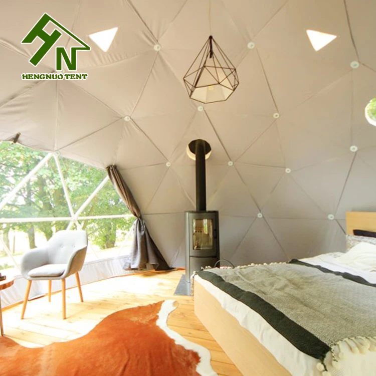 Фабричная цена сборный роскошный наружный Купольный дом Семейный Кемпинг курортная