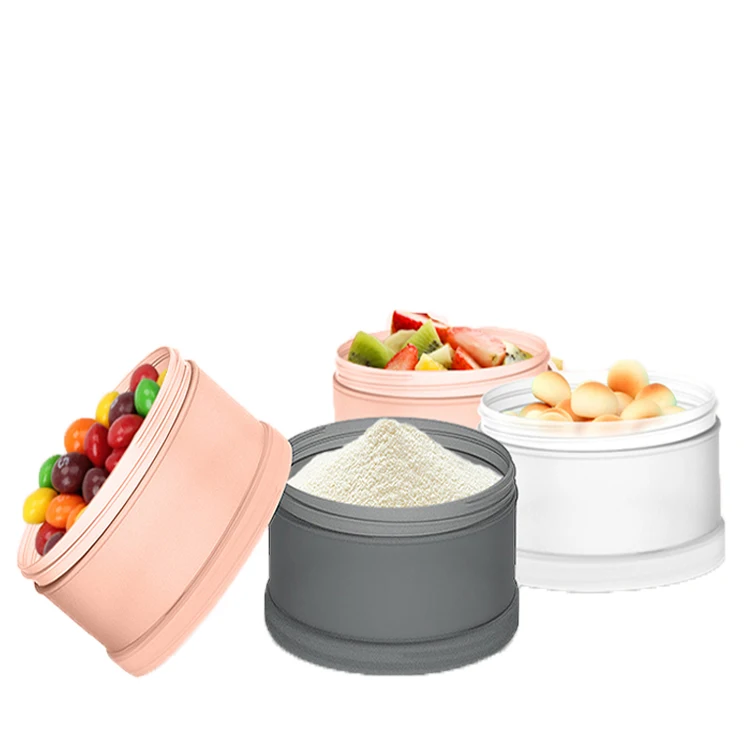 
Baby milk powder box manufacturers wholesale 2019 new plastic sealed container set with lid baby food storage 