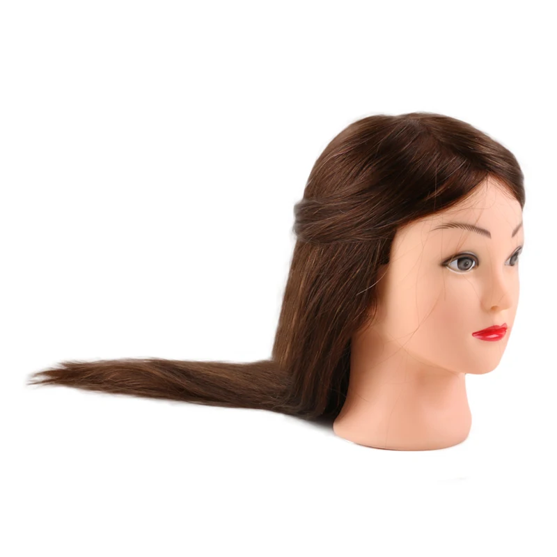 HARMONY Factory Outlet Cosmetology 100% Real Salon Practice Hairdresser Training Head Mannequin Doll Human Hair 12 Factory Price