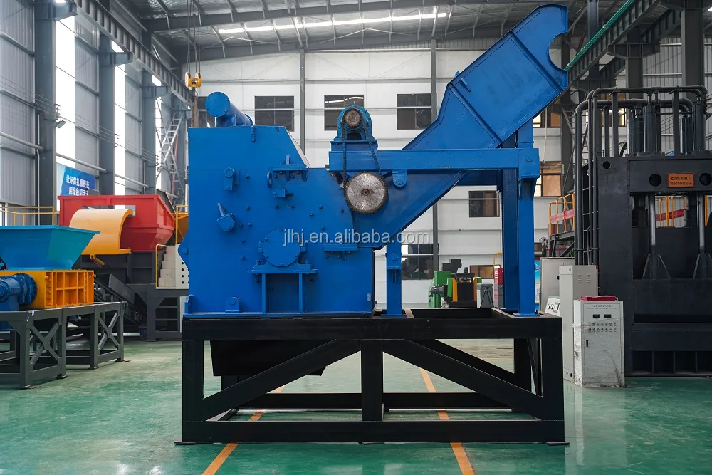 Low cost price Automatic hydraulic Scrap car bicycle Shredder waste steel iron crushing aluminum metal crusher machine