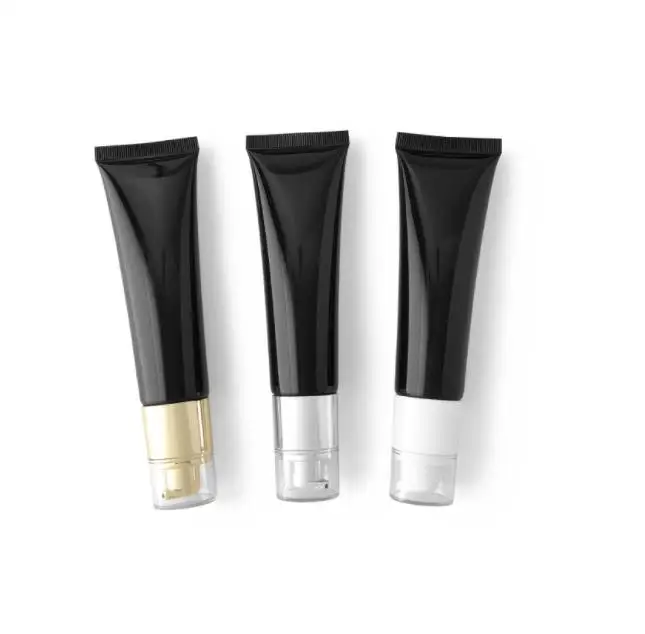 Empty plastic 15 30 50 ml BB Eye Cream tube airless pump squeeze cosmetic soft tubes