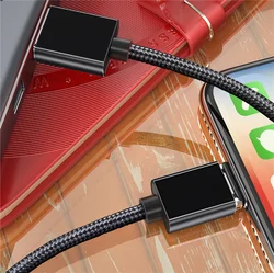 PD 60W 3A Fast Charging cable detachable connectors 3 in 1 one hand operation cable charge quick charge factory