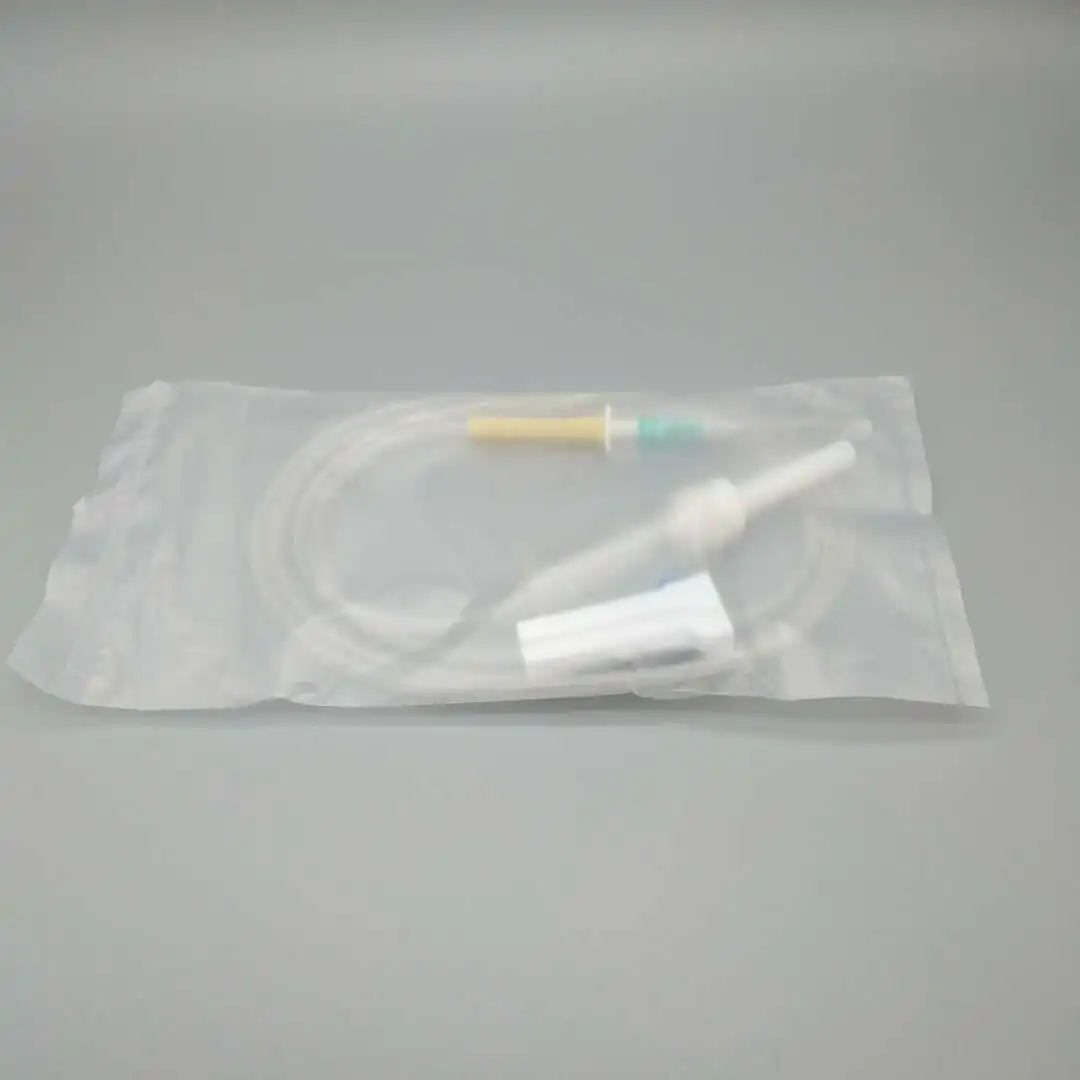 
20 drops/ml Infusion set with butterfly needle 22G 