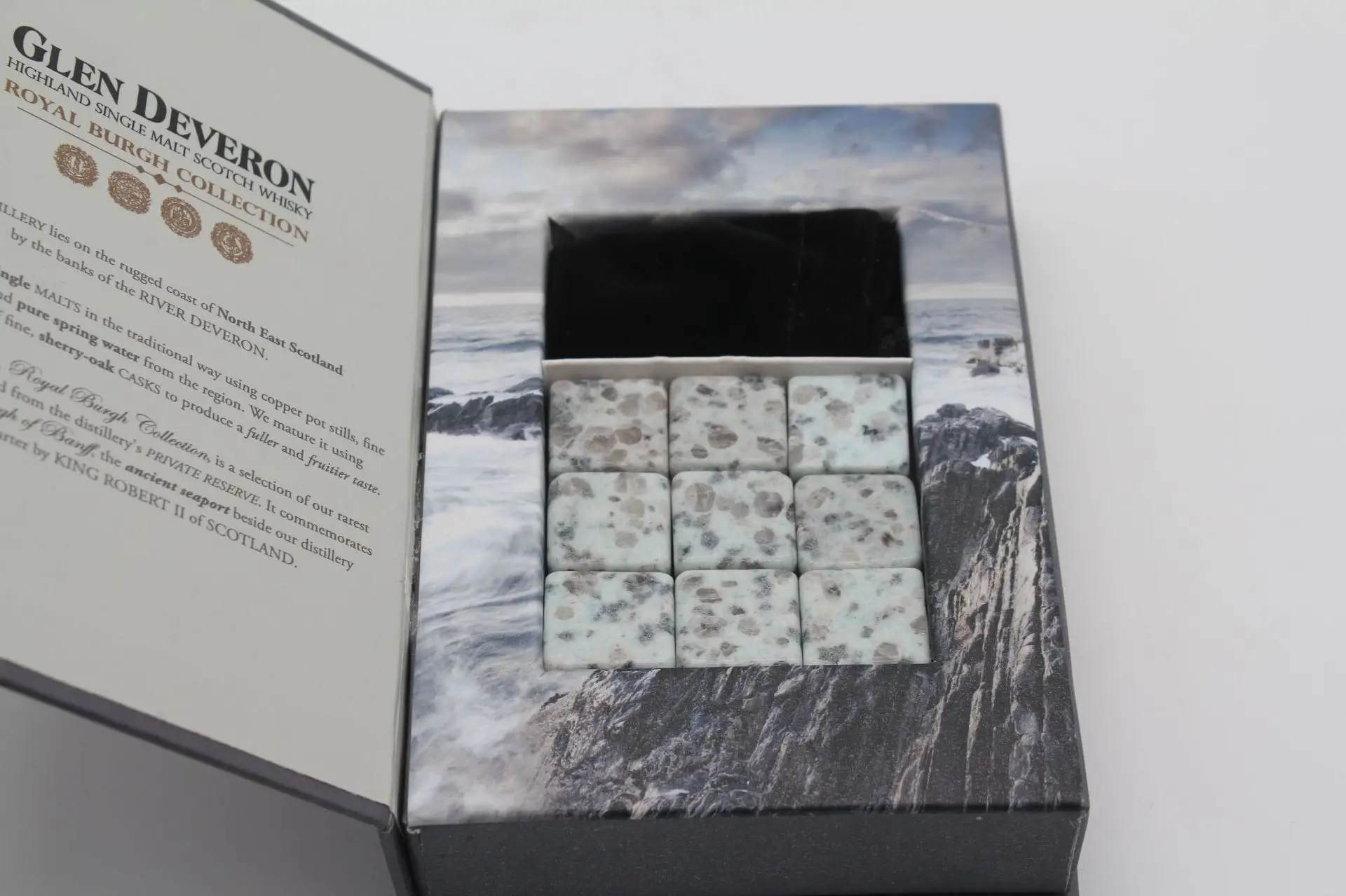 Whiskey Stones Manufacturer Combination Obsidian Gift Set BPA Free Chilling Whiskey Stone Stainless Steel Ice Cubes