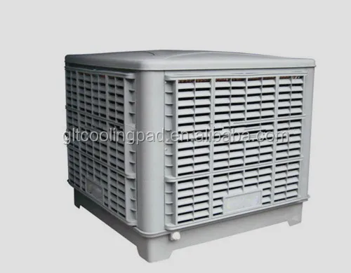 without freon evaporative air cooler wall-mounted 18000CBM/h down discharge up environmental