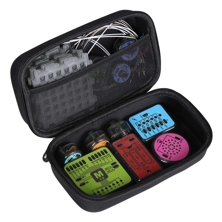Portable Outdoor EVA Zippered Storage Case for Smart Circuits Games