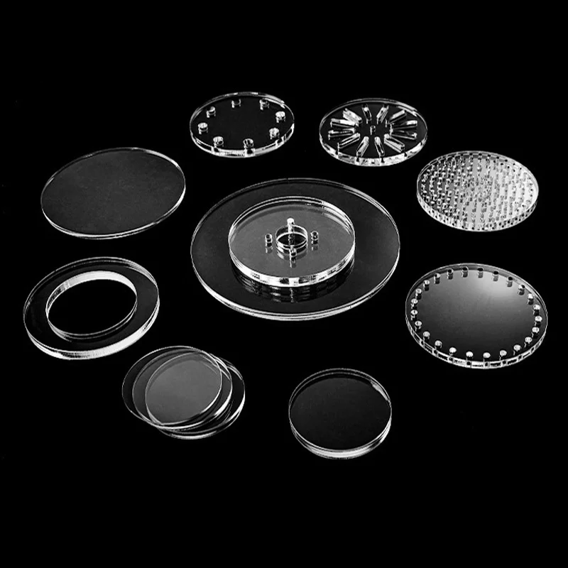 Custom laser cutting processing Plexiglass parts carved patterns acrylic shape panels