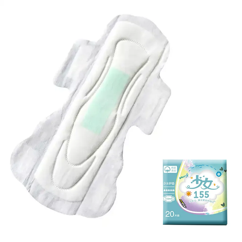 Women Pads Feminine Hygiene Products Cheap Ultra Clean Sanitary Napkin Towels Mint Flavor Sanitary Pads